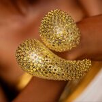Empress Drop Cuff Bangle
