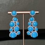 Zaria Turquoise Hoops