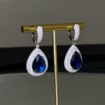 Midnight Sapphire Drops Earrings